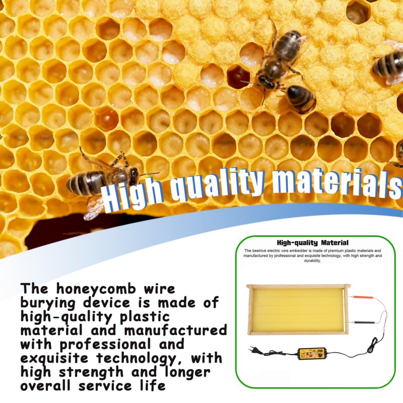 Beehive Frame Wax - ABFI EU Fişli Arıcılık Malzemeleri Elektrikli