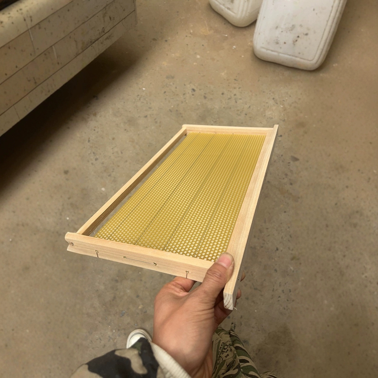 Beehive Frame Wax - 8 Çerçeveli Arı Kovanı Tam Seti,