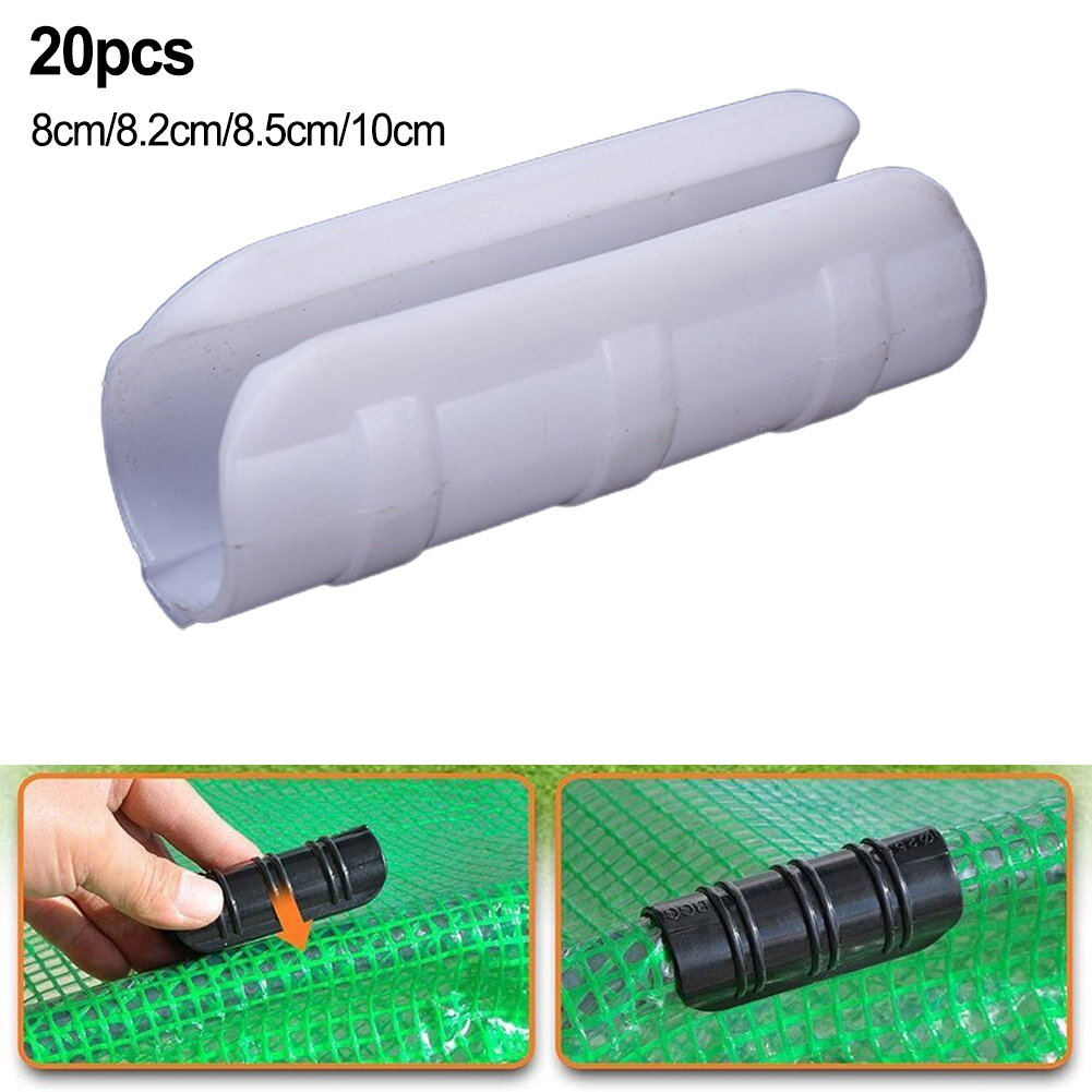 Greenhouse Plastic Film - 20 adet sera çerçeve filmi toka