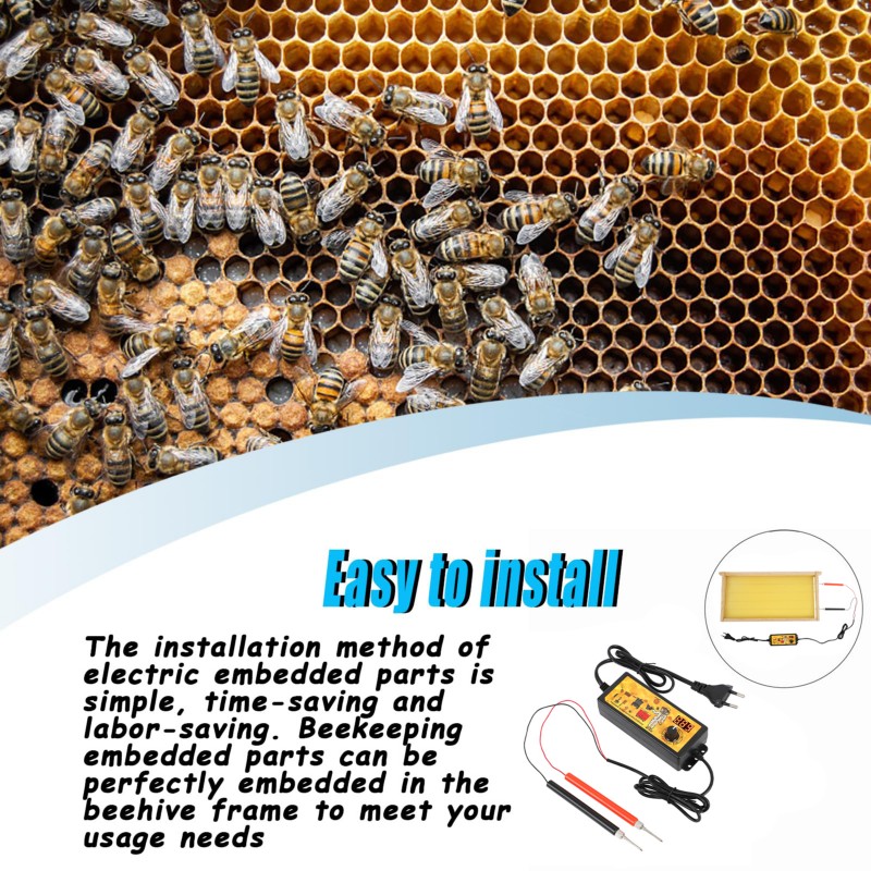 Arıcılık Aracı AB Fişi Elektri - Beehive Frame Wax incelemesi ve fiyatı