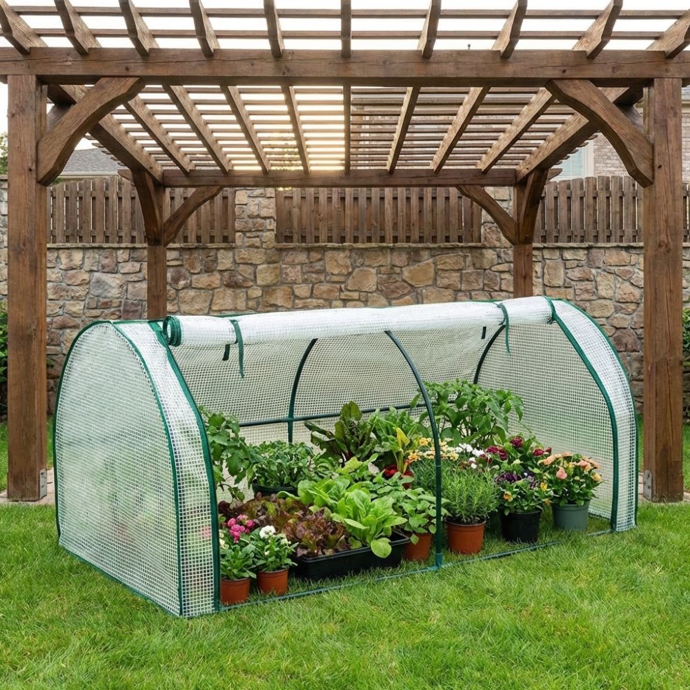 Şeffaf Mini Bitki Serası Plast - Greenhouse Plastic Film incelemesi ve fiyatı