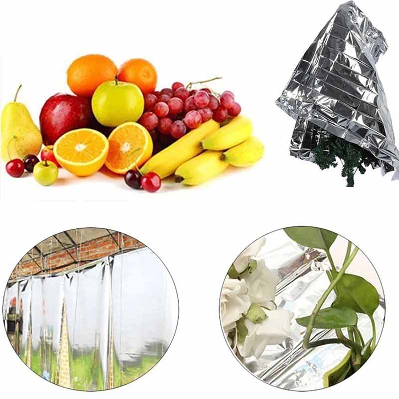 1-10 adet bahçe gümüş Mylar Fi - Greenhouse Plastic Film incelemesi ve fiyatı